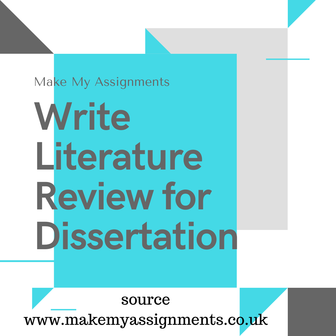 How to write your dissertation lit review